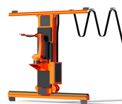 側壁式噴漆機器人